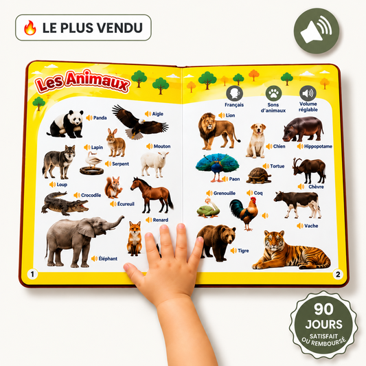 Livre éducatif avec son