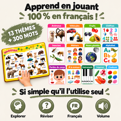 Livre éducatif avec son
