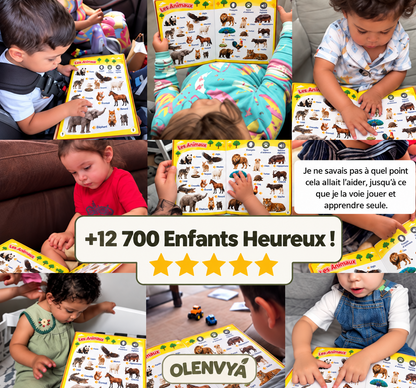 Livre éducatif avec son
